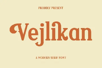 Vejlikan A Modern Serif Font