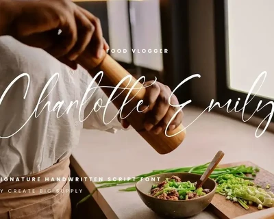 Nathalie Handwriting Script Signature Font