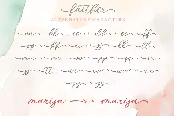 Faither font