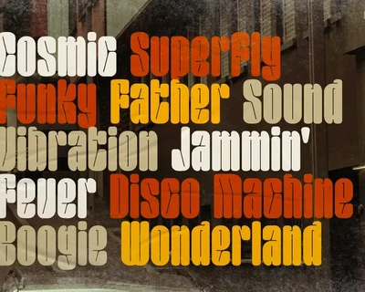 Smokey Brown - Funky Type font