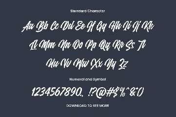 Mettars font