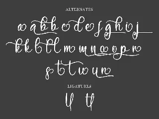 Adorable Script - Handwritten Monolline Font