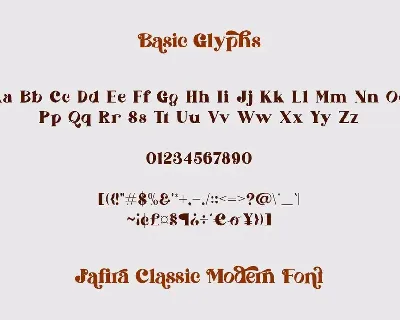 Jafira Font