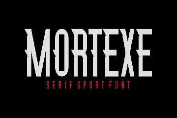 Mortexe font