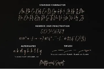 Marwah Signature font