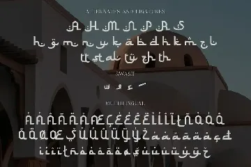 Abizhar font