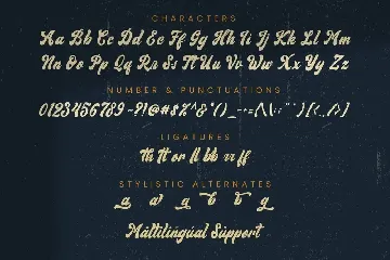 Blacksun Vintage Font