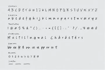 Franklin Notes font