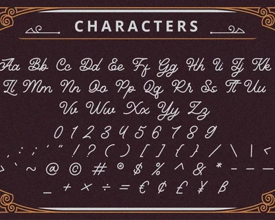 Hunting font
