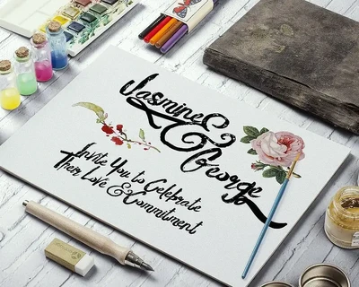 basik rough font