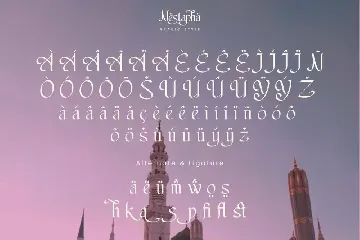 Nestapha font