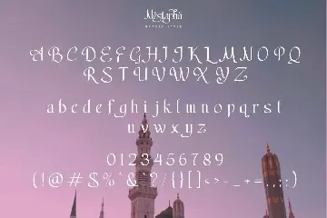 Nestapha font