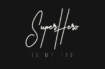 Like Father Like Son Typeface font