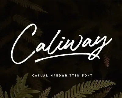 Caliway font