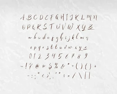 Amal Sae - Hand Writing Font
