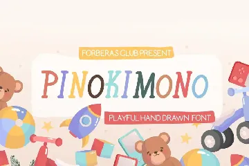 Pinokimono font