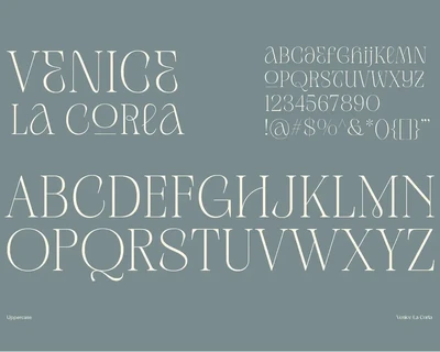 Venice La Corla | Elegant Serif Font