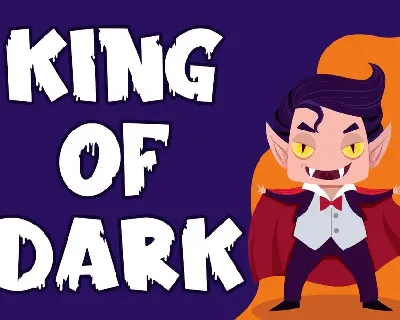 Spooky Dracula font