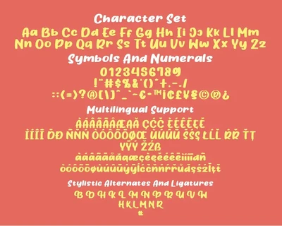 Hidden Cocktails - Family Fonts