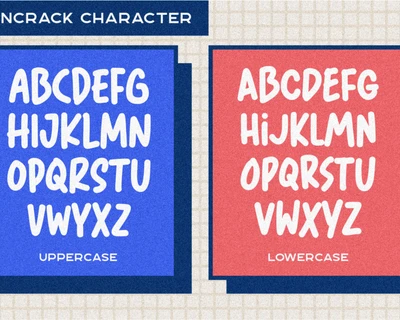 Pancrack Handwritten Playful font