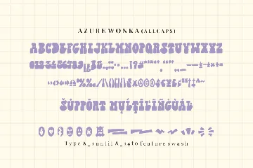 Azure Wonka - A Display Font