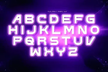 Neon Hypes font