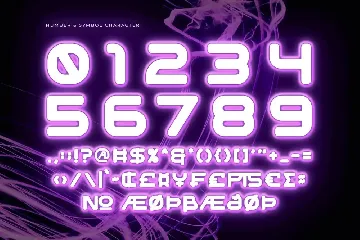 Neon Hypes font