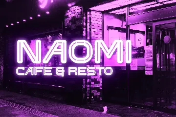 Neon Hypes font