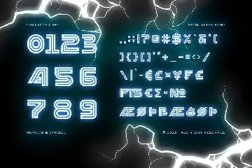 Neon Vibes font