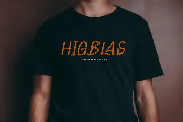 Higblas Font