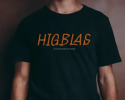 Higblas Font