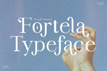 Fortela Typeface Font