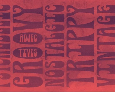 Wonderland - Psychedelic Typeface font