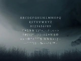 Gerovied - Halloween Serif Font