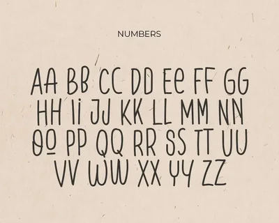 Orange Syrup - a Playful Ligatures Handwitten Font