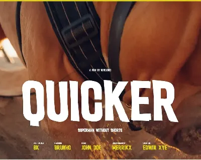 Quicker Modern Business Font