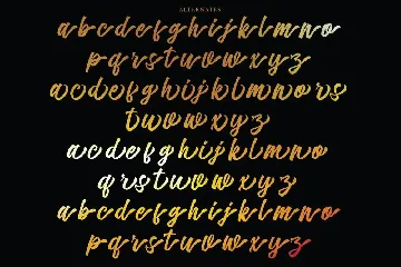 Broline - Bold Script Logotype font