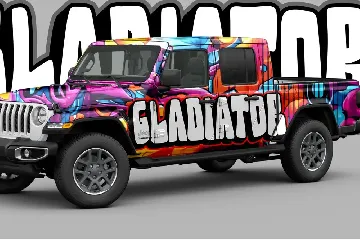 Road Monsta - Display Graffiti Font