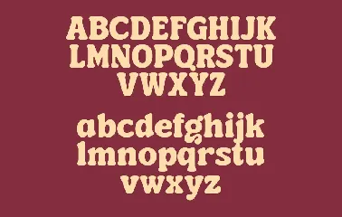 The Mighty Bags font