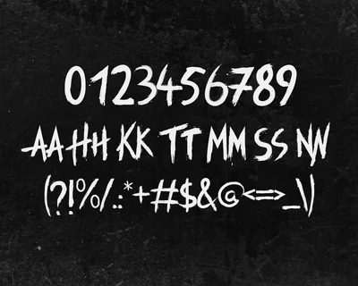 Manticore - Brush Font
