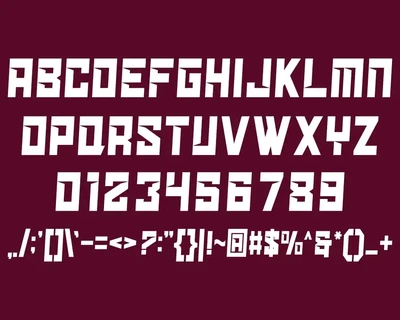 Mactrano Fonts