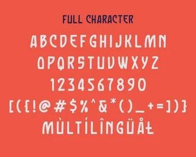 Makuton Japanese Vintage Typeface font