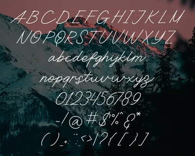 Oneliner - Ballpoint Script Font