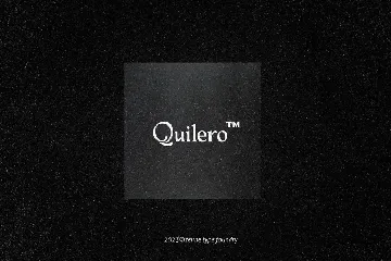 Quilaro | a Classic and Elegant Serif Font