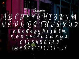 Respalo Brush Script Typeface font