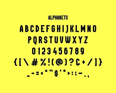 Jacke Breston Superbold font