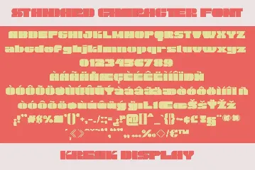 KREAK - Bold Display Font