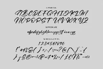 Asetry Fonte Modern Signature Font