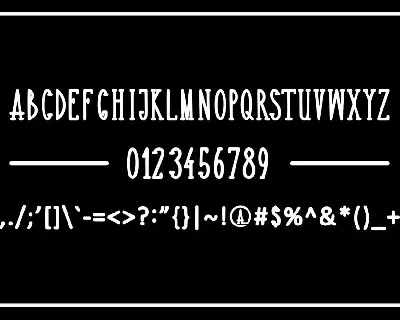 Star Moon Font