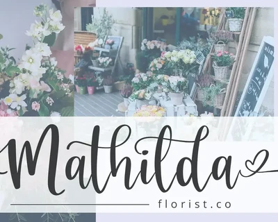 Berthalisa font
